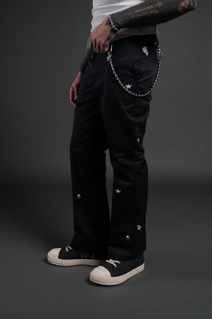 Verona Noir Rickies Pants in Black