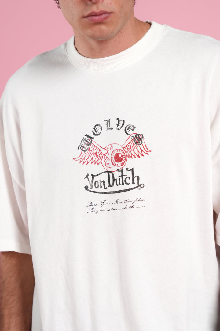 DSVD NFGU Premium Oversized Tee in Cream