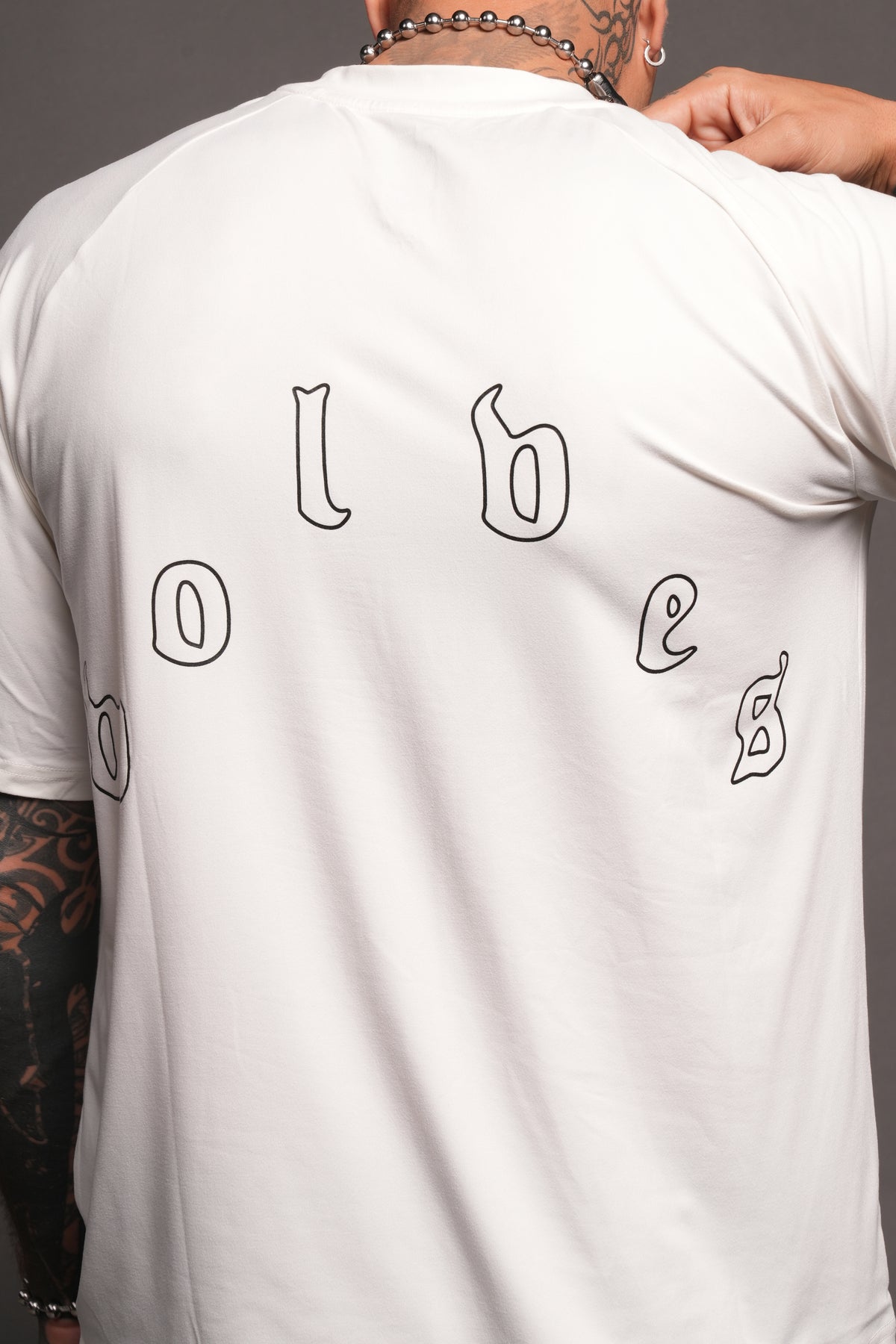 Wolves Pyramid V2 Dry Wolf Raglan Ss Tee In White