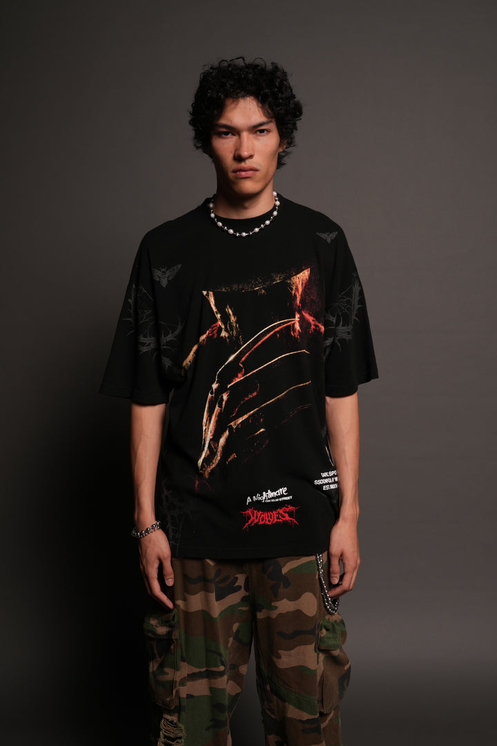 Dont Die Wondering Mystery Tee In Black