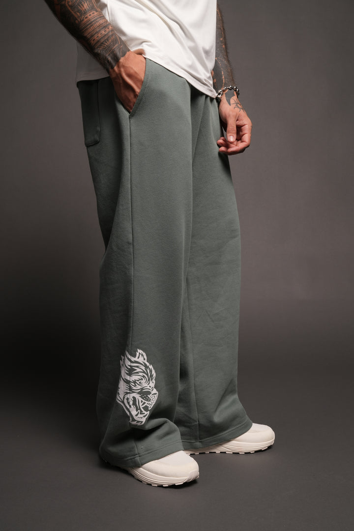 Cherub Nfgu V2 Lennox Sweat Pants In Hunter Green