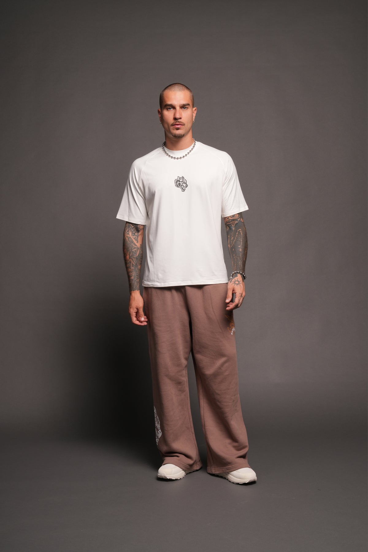 Cherub Nfgu V2 Lennox Sweat Pants In Mojave Brown