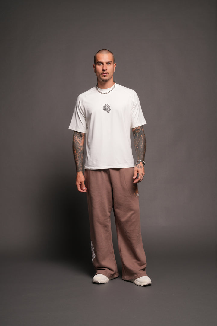 Cherub Nfgu V2 Lennox Sweat Pants In Mojave Brown