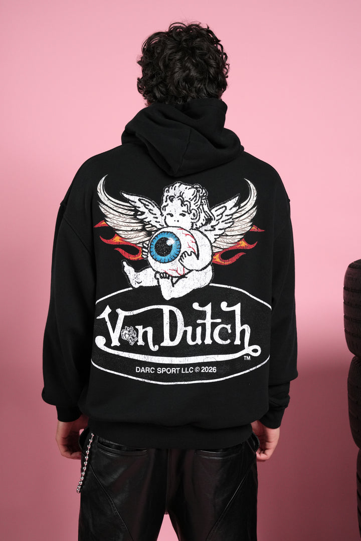 Von Wild Unisex "Pierce" Hoodie in Black