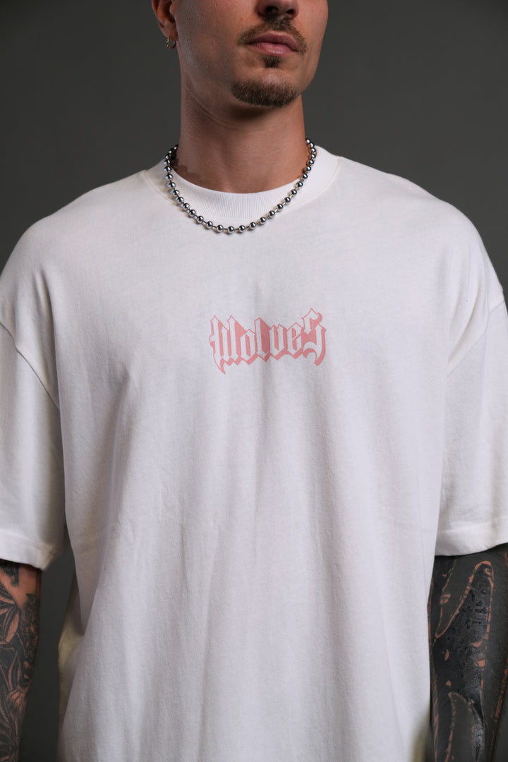 SSDDNFGU Hesh Unisex "Premium" Oversized Tee in Cream