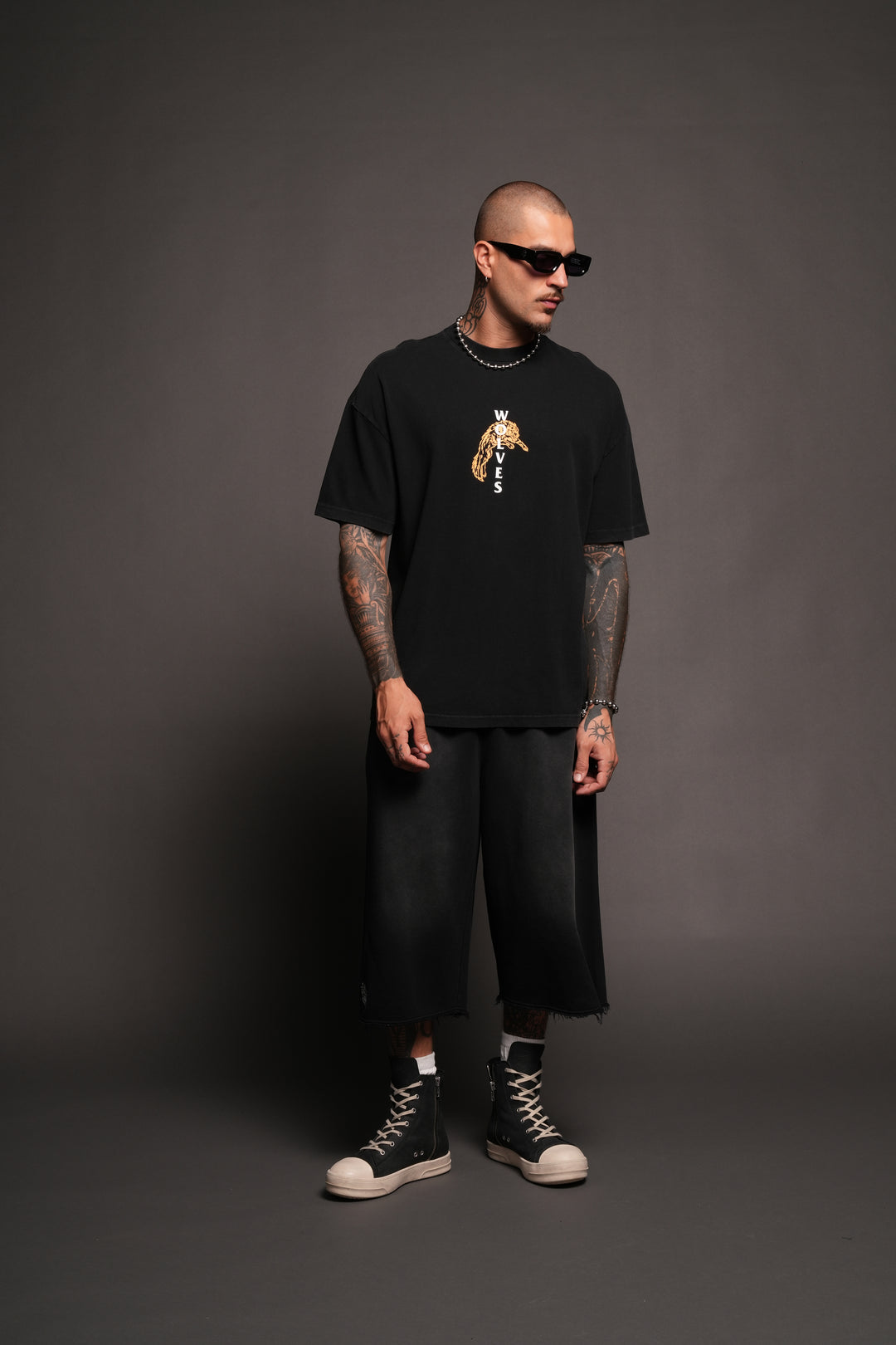Leap Of Faith V2 Premium Tee In Black