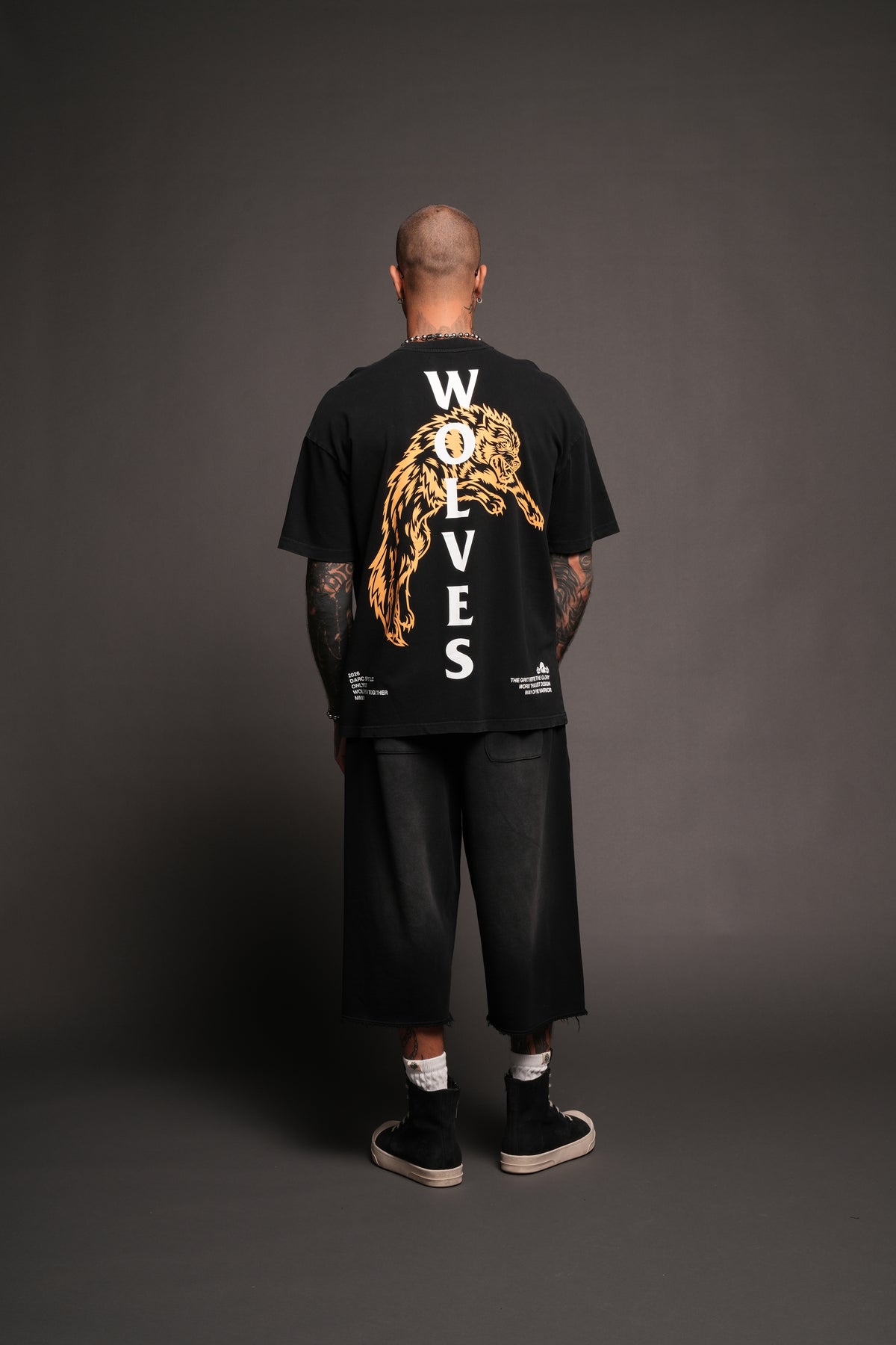Leap Of Faith V2 Premium Tee In Black