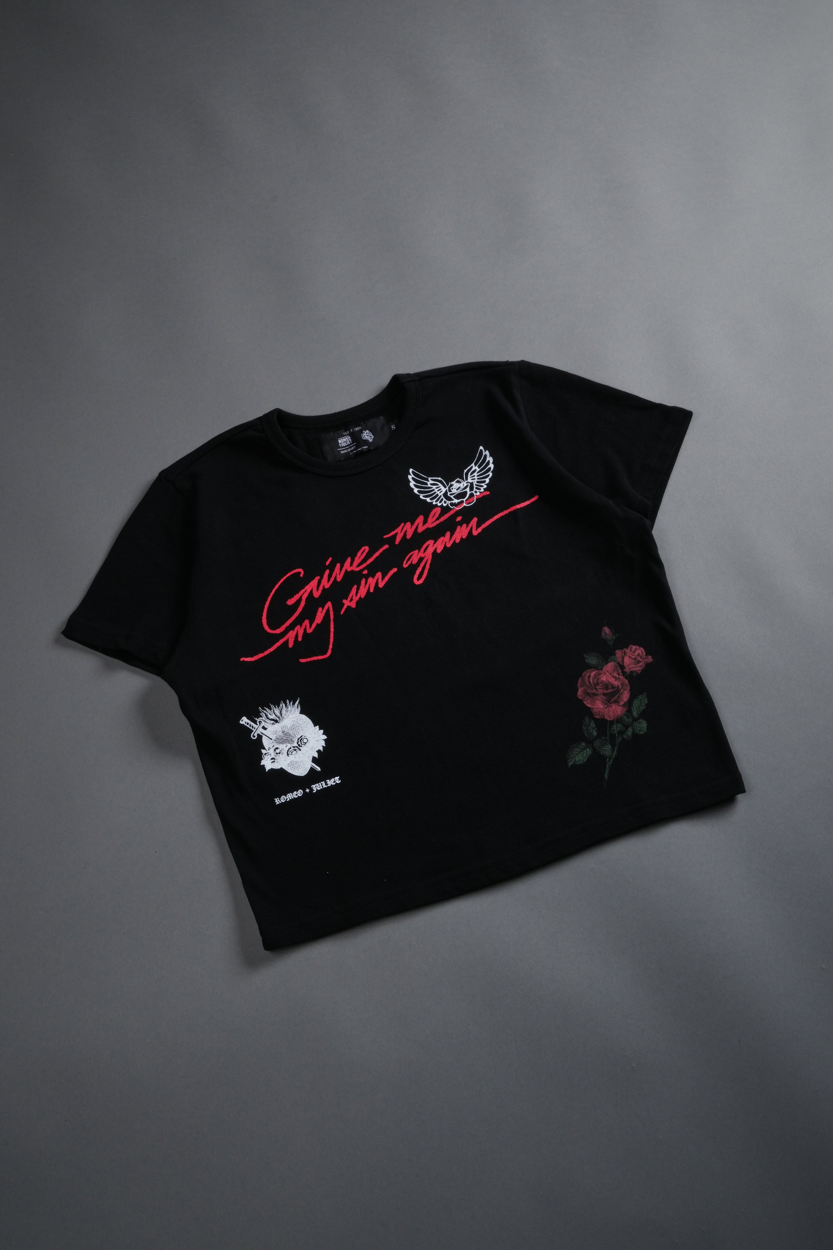 Sin Again "Timeless" Tee in Black