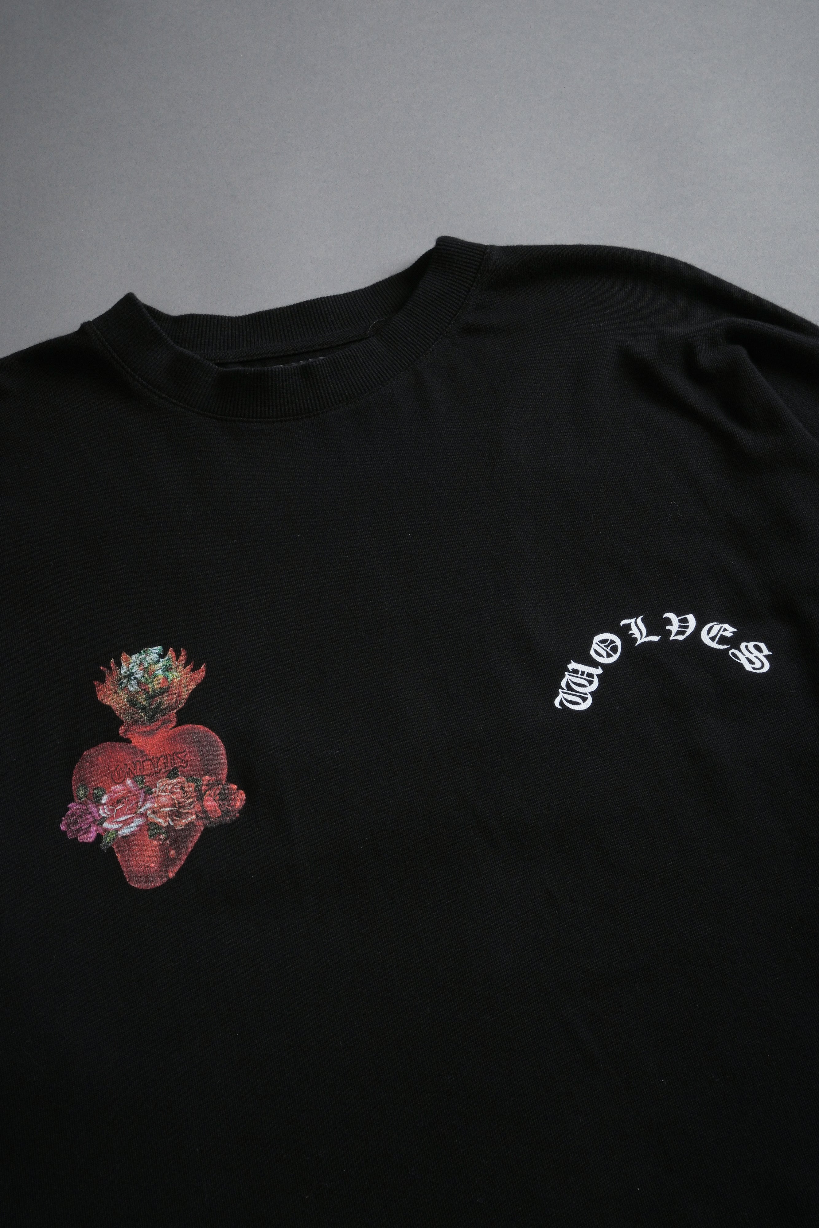 Heart Oath Premium Oversized Tee in Black