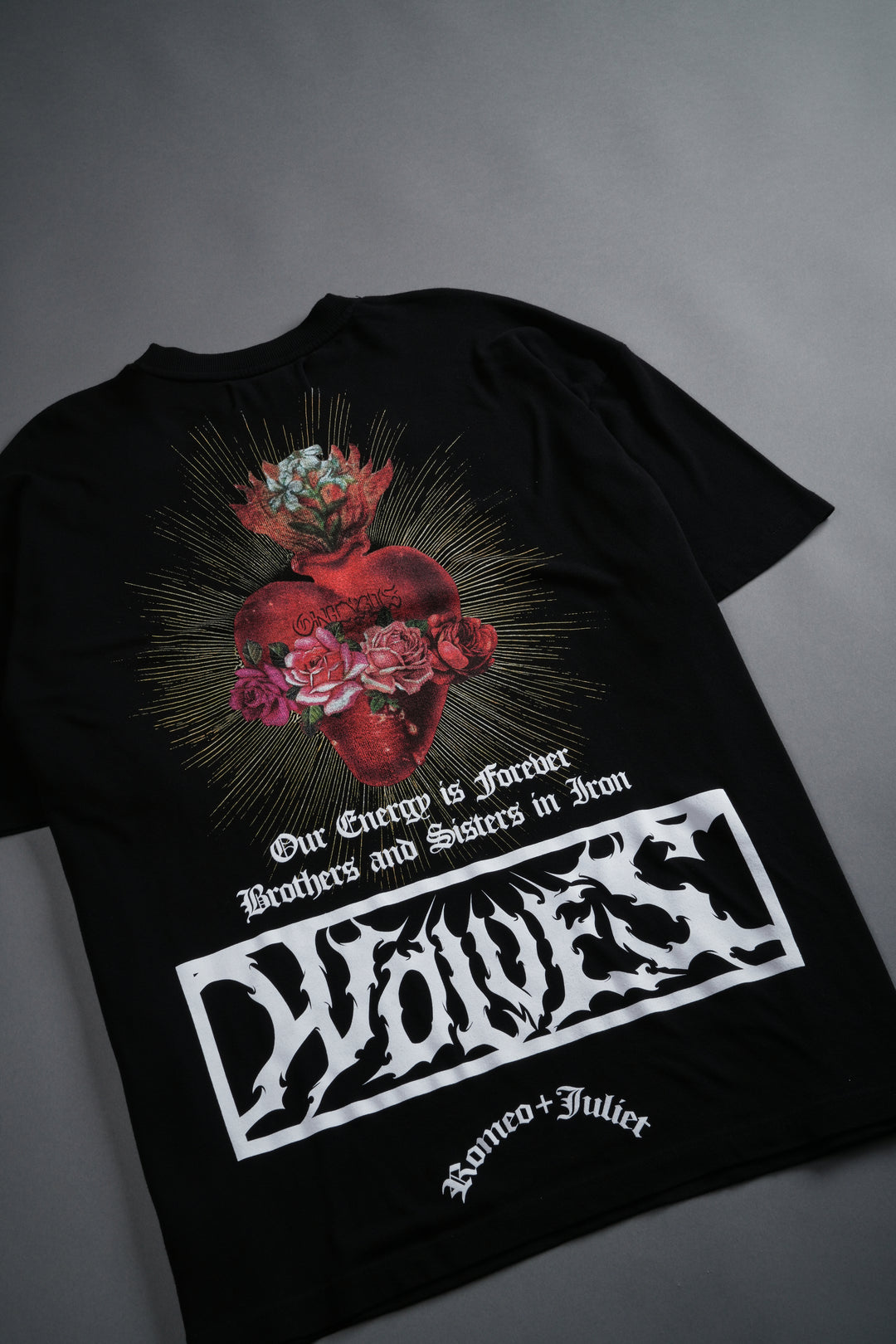 Heart Oath Premium Oversized Tee in Black