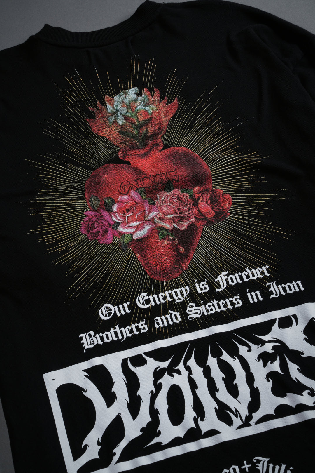 Heart Oath Premium Oversized Tee in Black