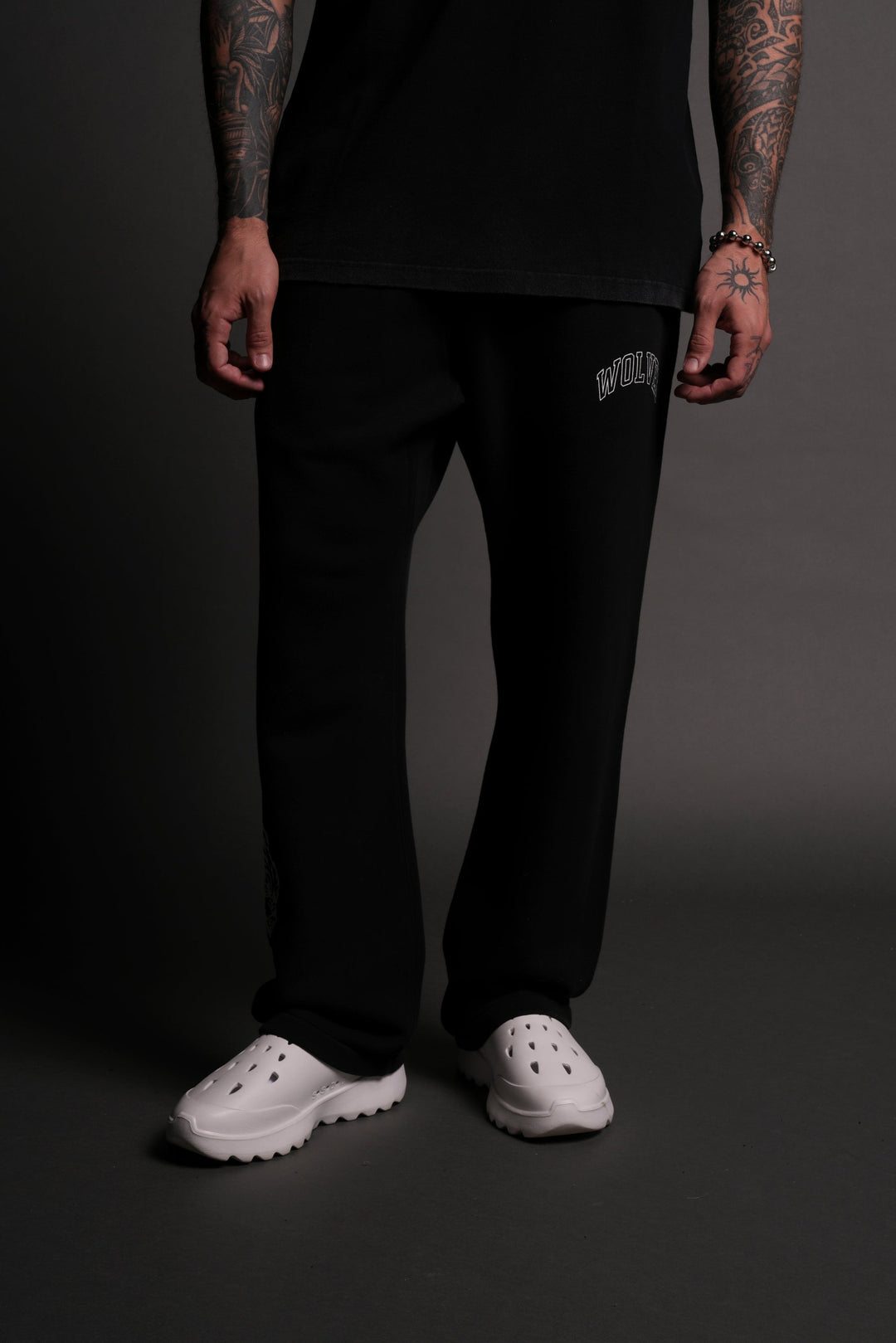 Big Wolf Loyalty Bigelow Sweat Pants in Black