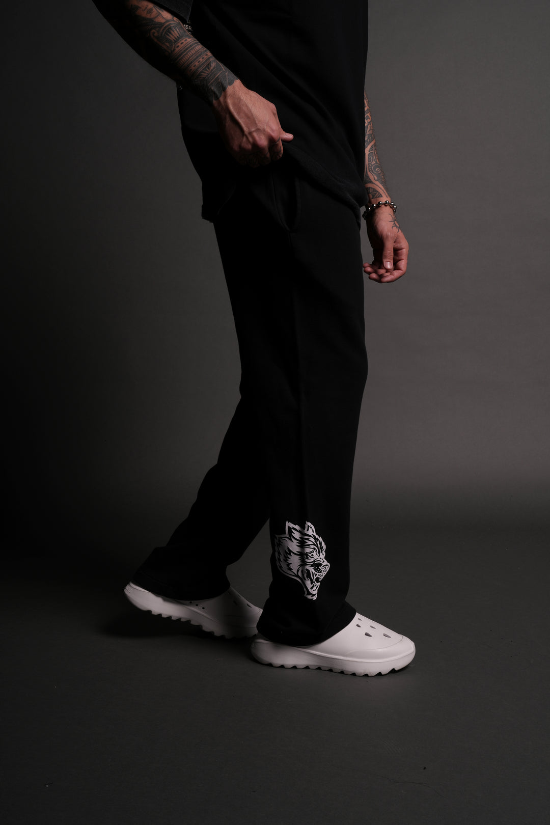 Big Wolf Loyalty Bigelow Sweat Pants in Black