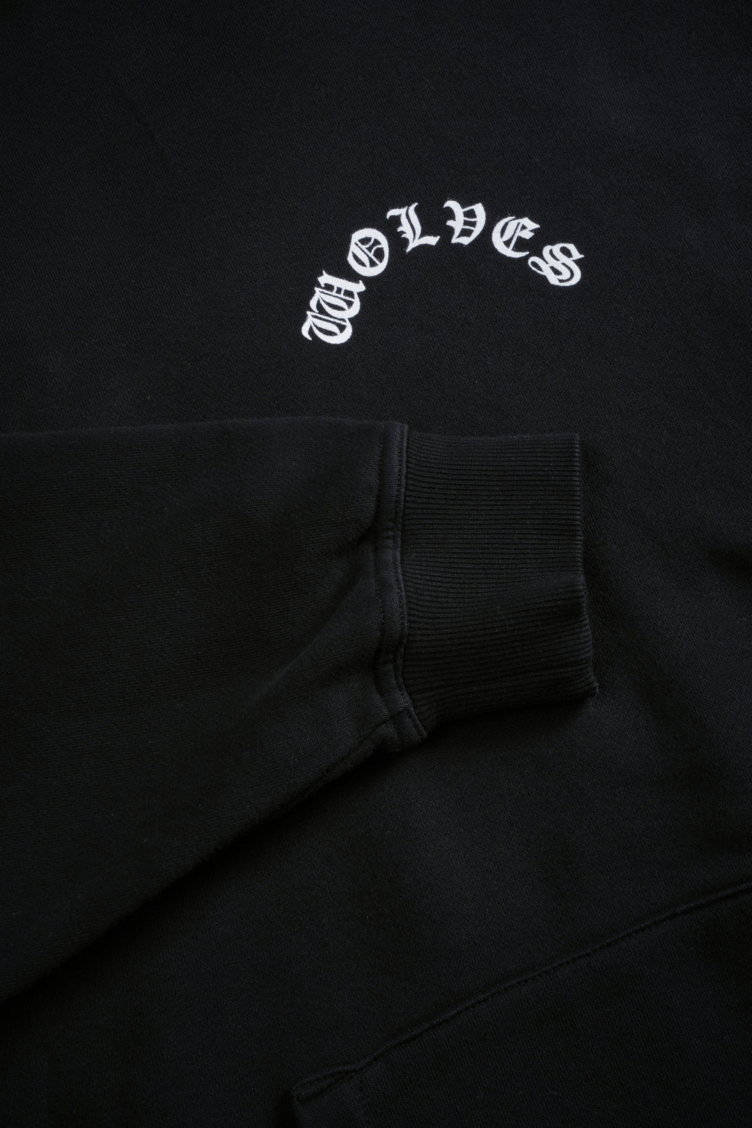 Crossed Hearts "Pierce" Hoodie in Black