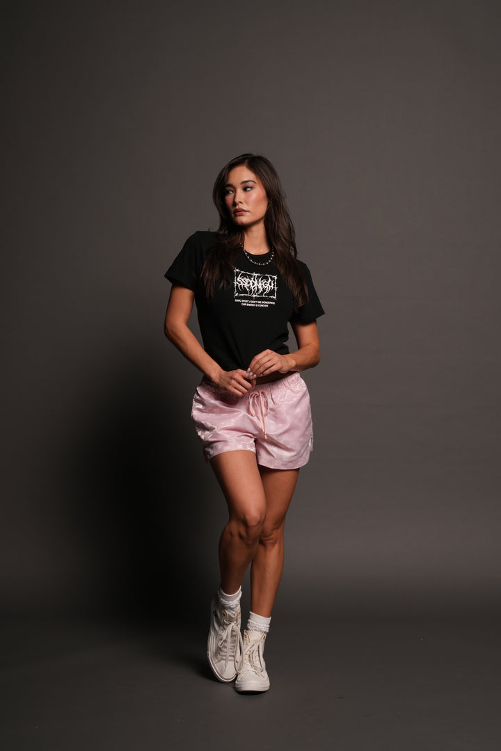 Barbed Mantra Timeless Tee In Black