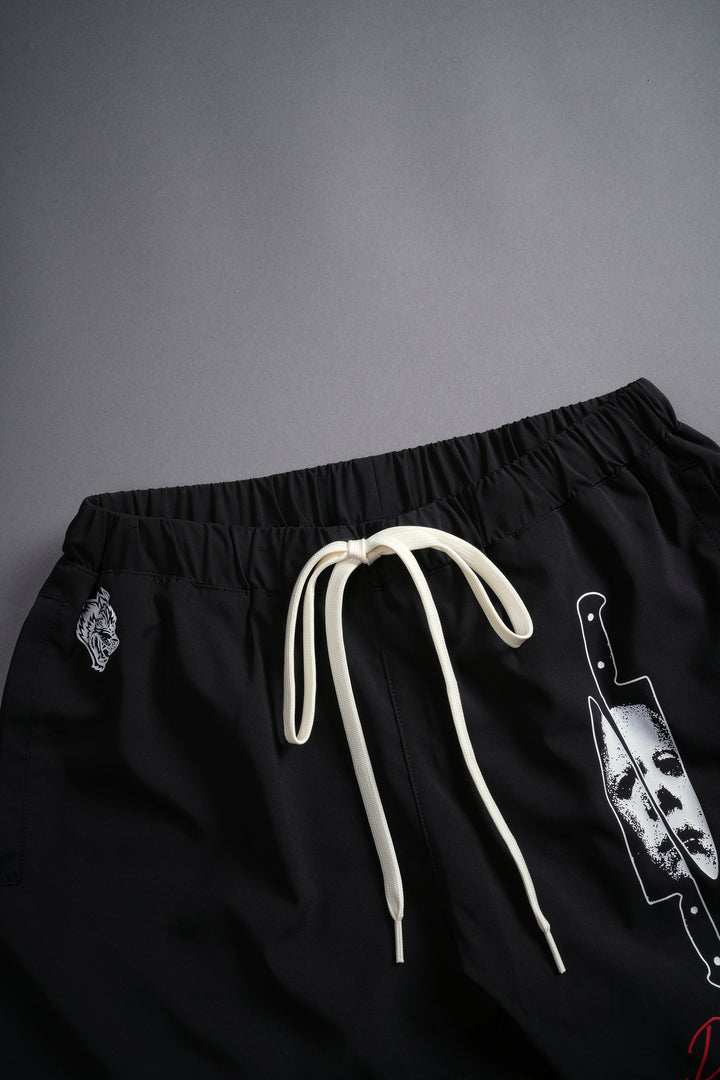 The Night Compression Shorts in Black