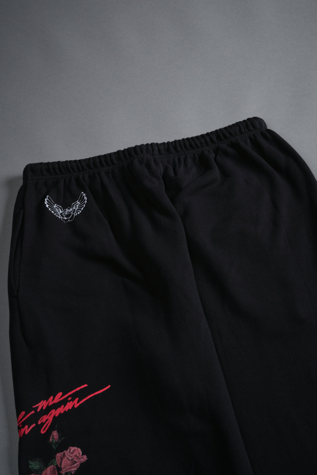 Sin Again Unisex Lightweight Lounger Sweat Pants in Black