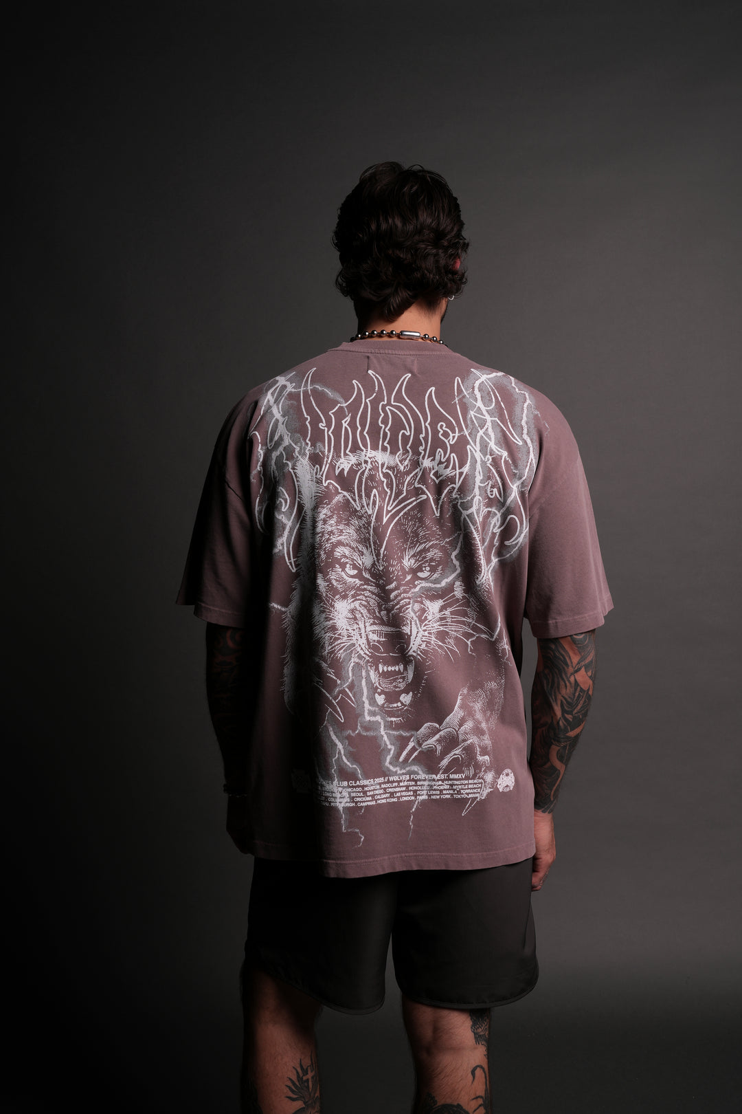 Trust Your Instinct V2 "Premium" Oversized Tee in Mauve