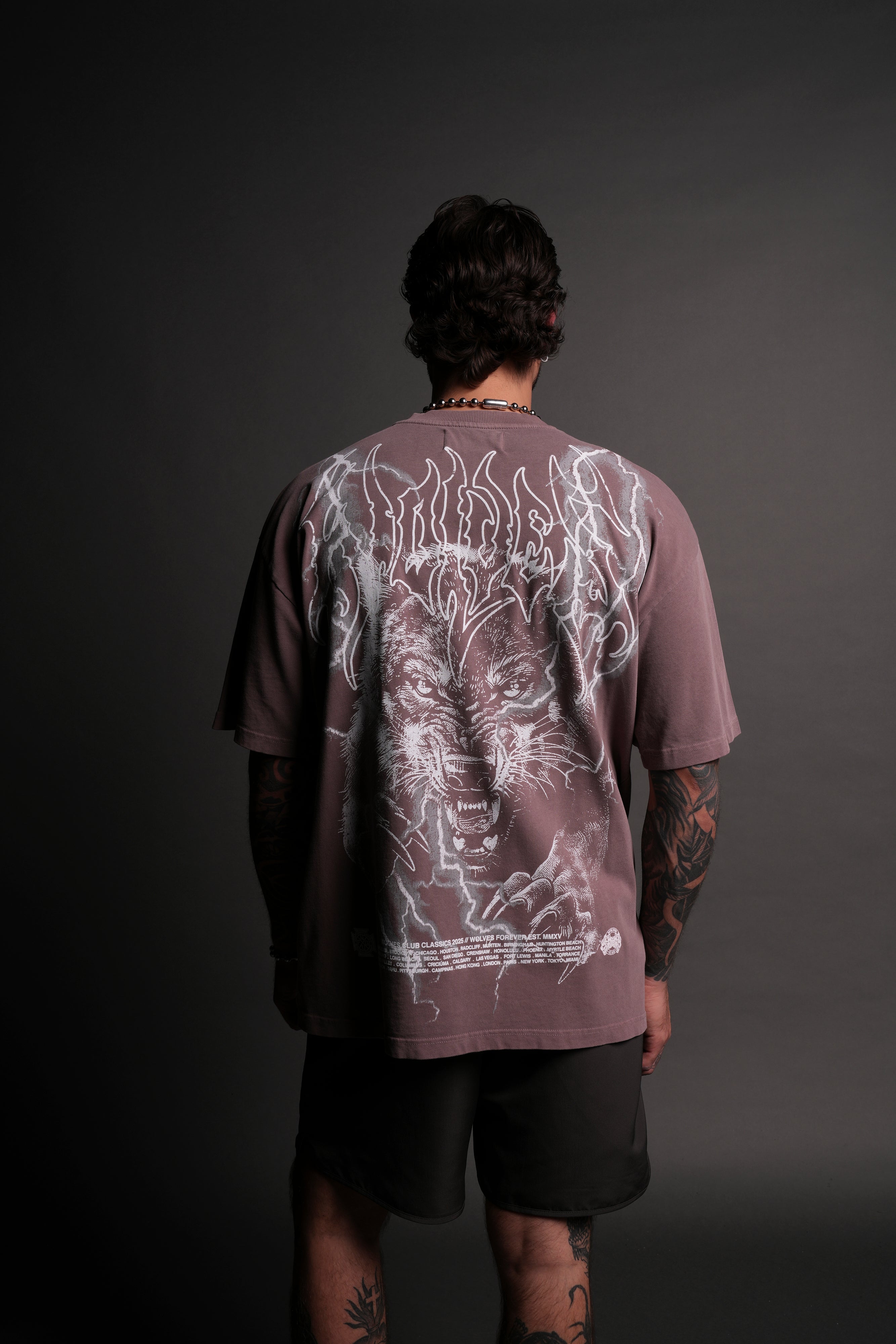 Trust Your Instinct V2 "Premium" Oversized Tee in Mauve