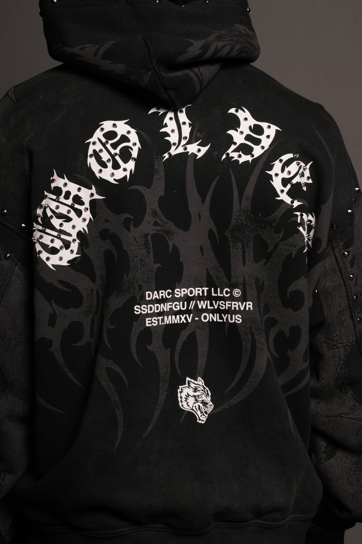 Jason Forever Cornell Hoodie In Black Super Sun Fade
