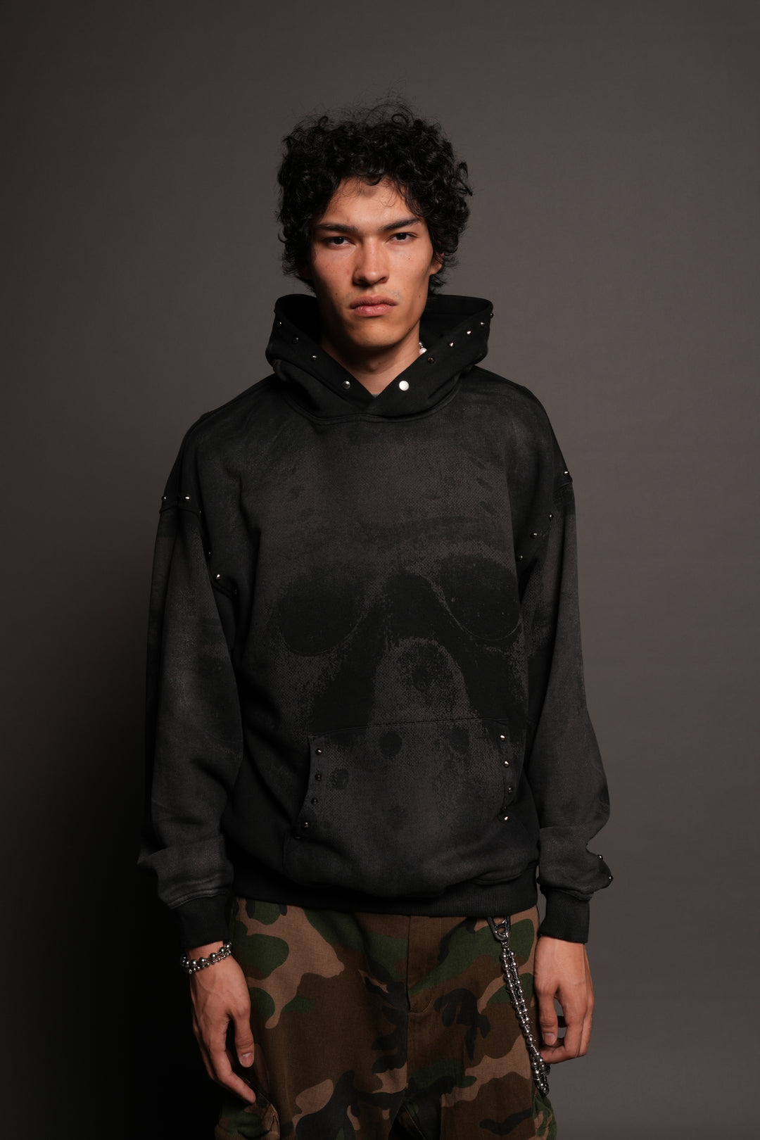 Jason Forever Cornell Hoodie In Black Super Sun Fade