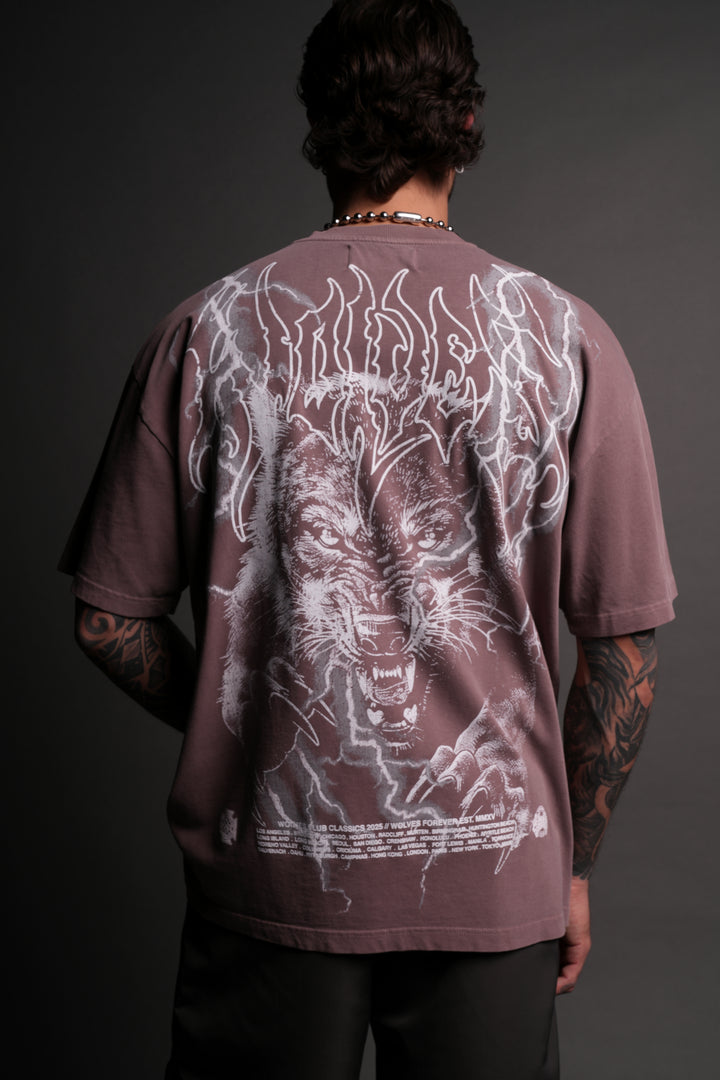 Trust Your Instinct V2 "Premium" Oversized Tee in Mauve