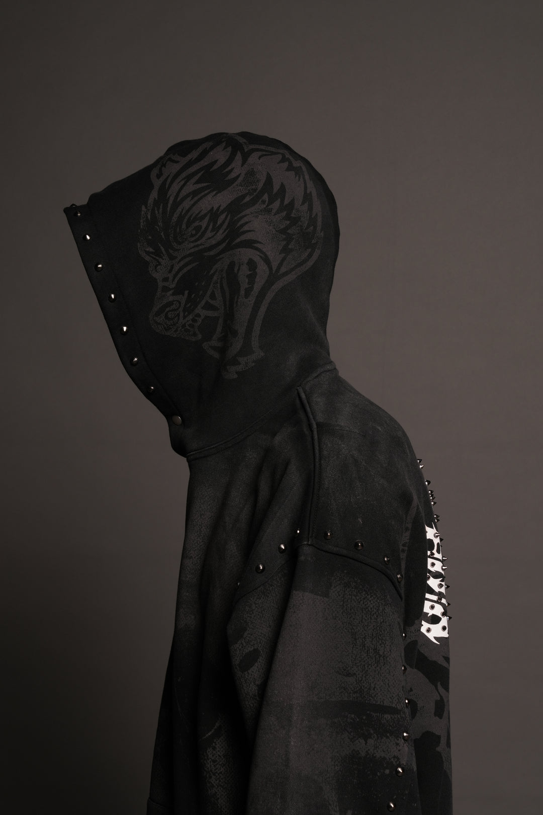 Jason Forever Cornell Hoodie In Black Super Sun Fade