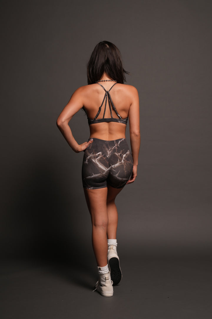 Wolves Evey Seamless Bra In Darc Thorns