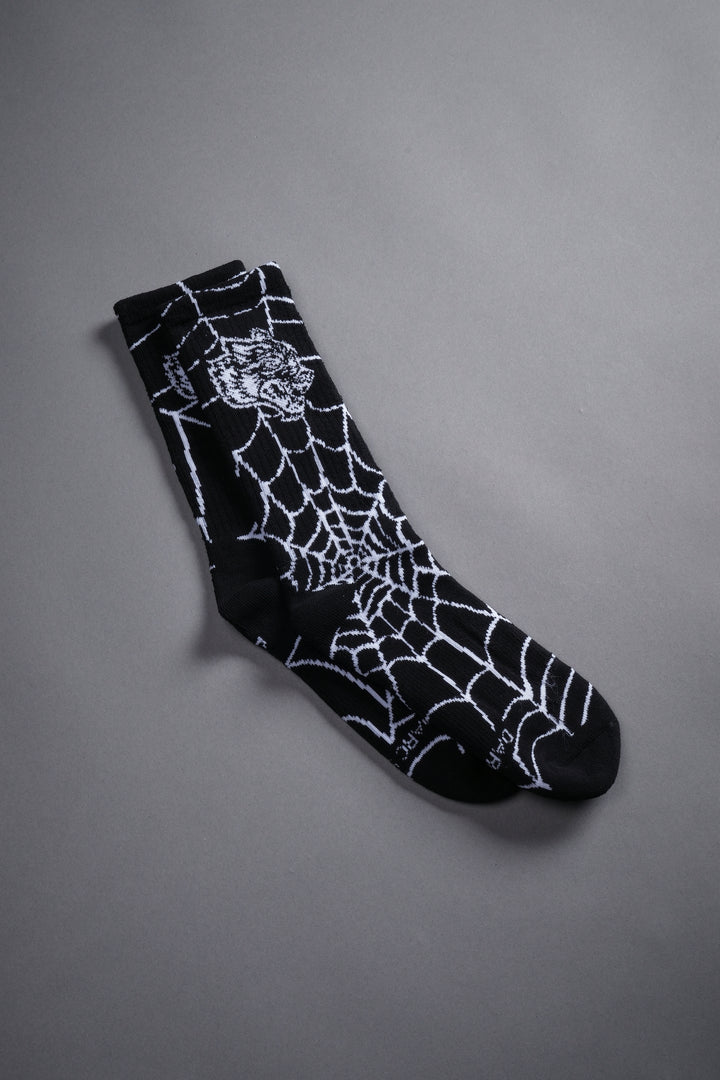 Big Wolf Web Classic Socks in Black