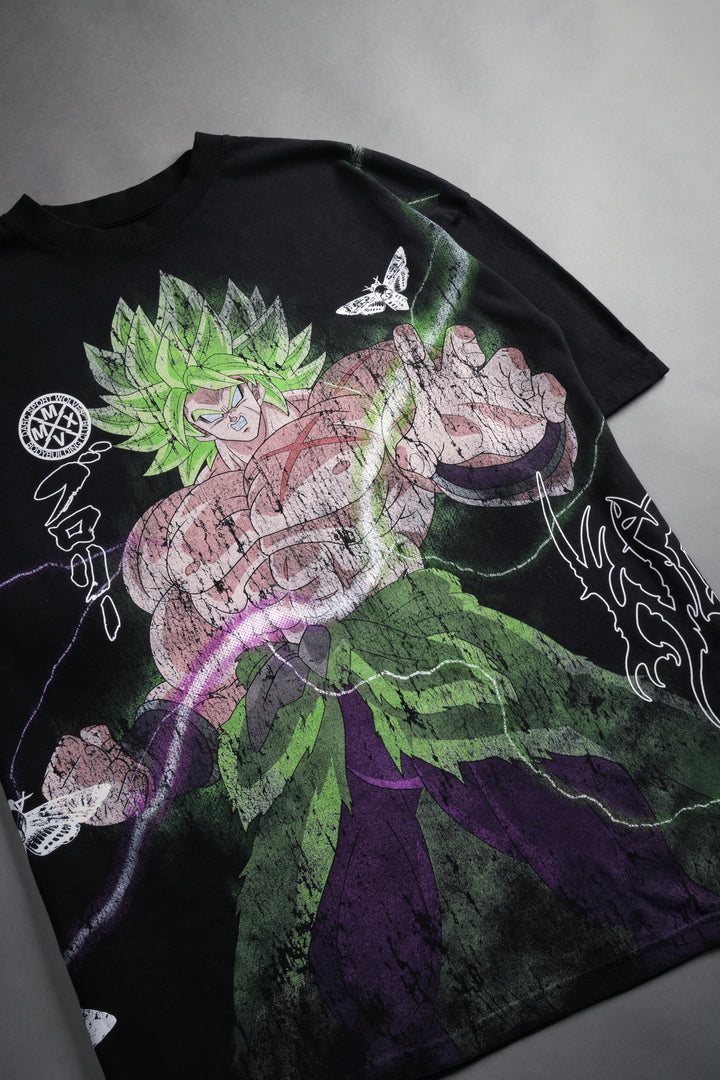 Legendary Super Saiyan Broly "Side By Side" Series Oversized Tee in Black
