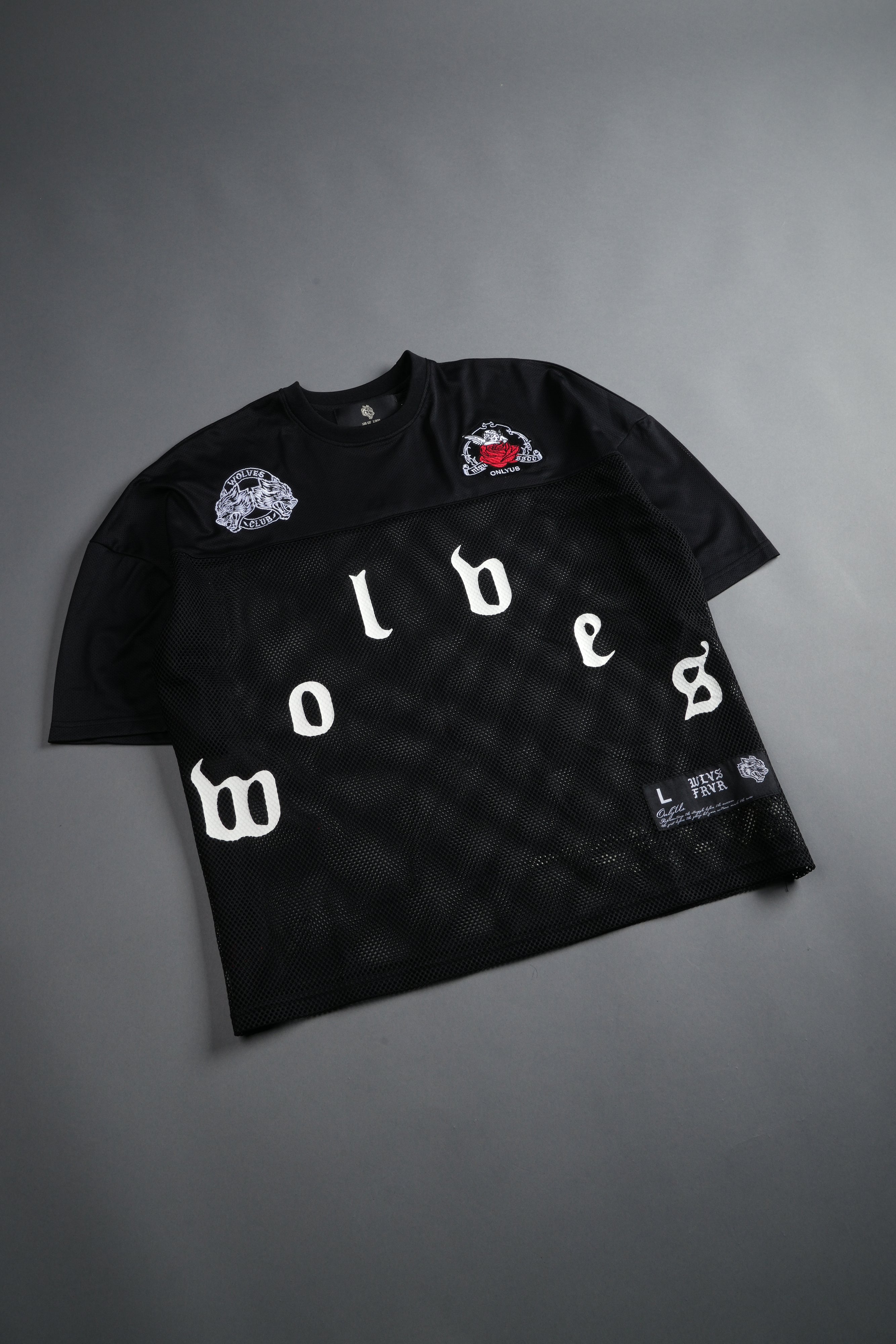 Wolves Pyramid Bobby B Jersey in Black