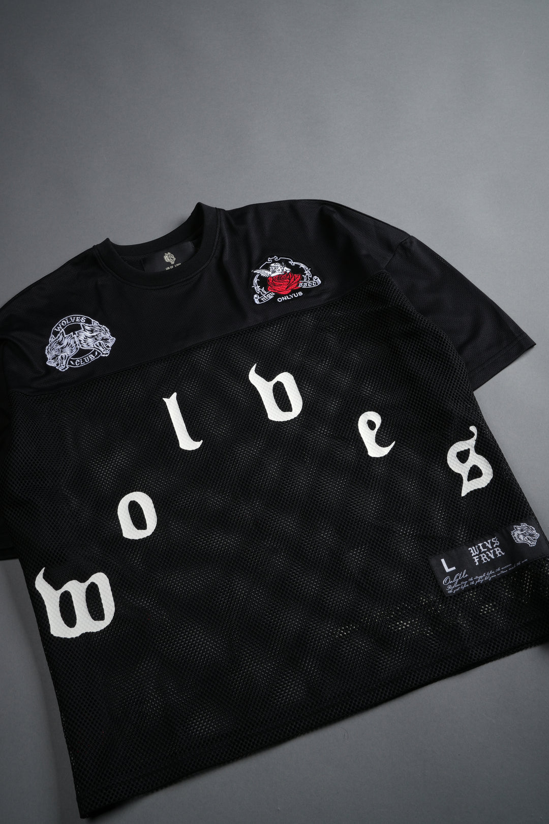 Wolves Pyramid Bobby B Jersey in Black