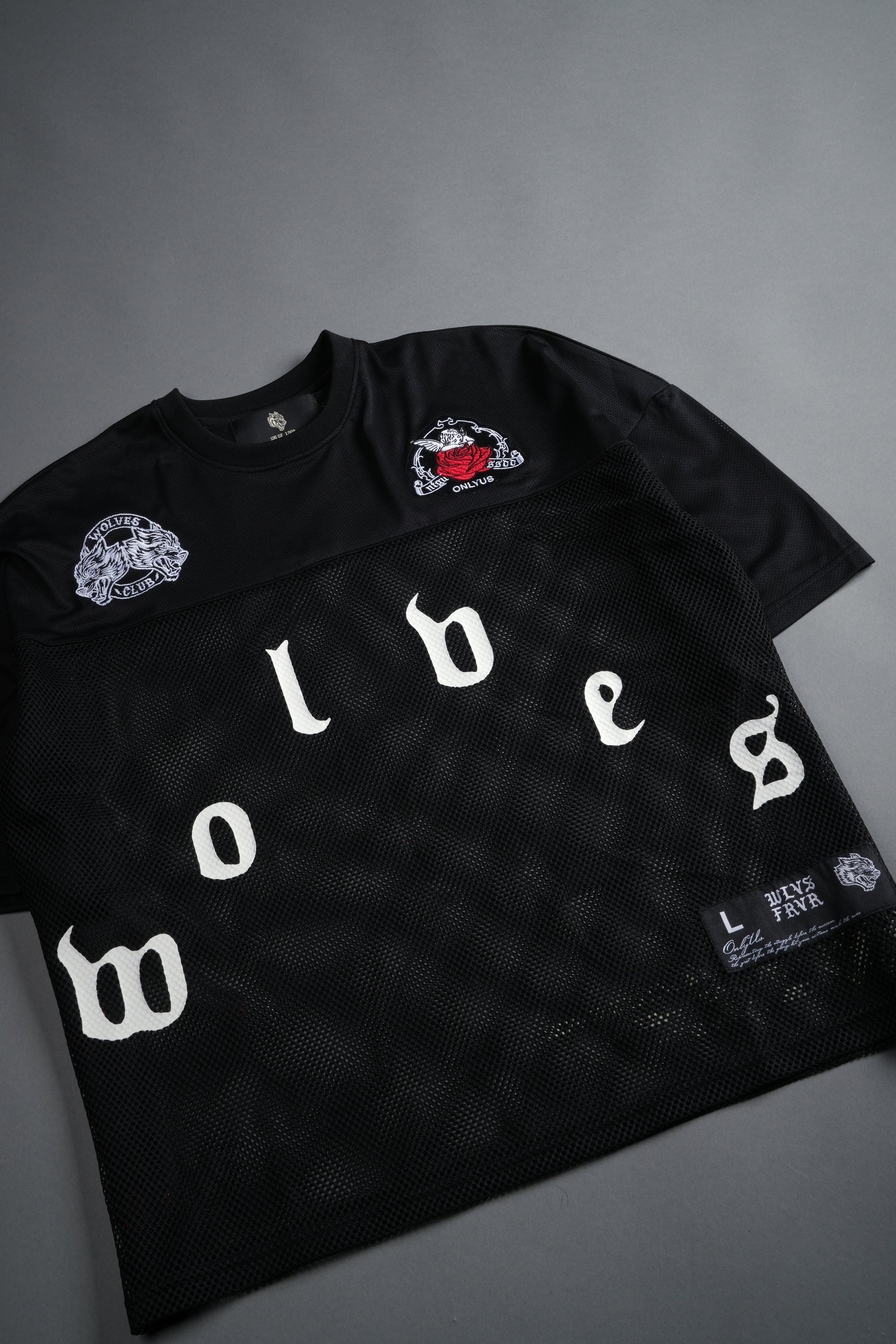 Wolves Pyramid Bobby B Jersey in Black
