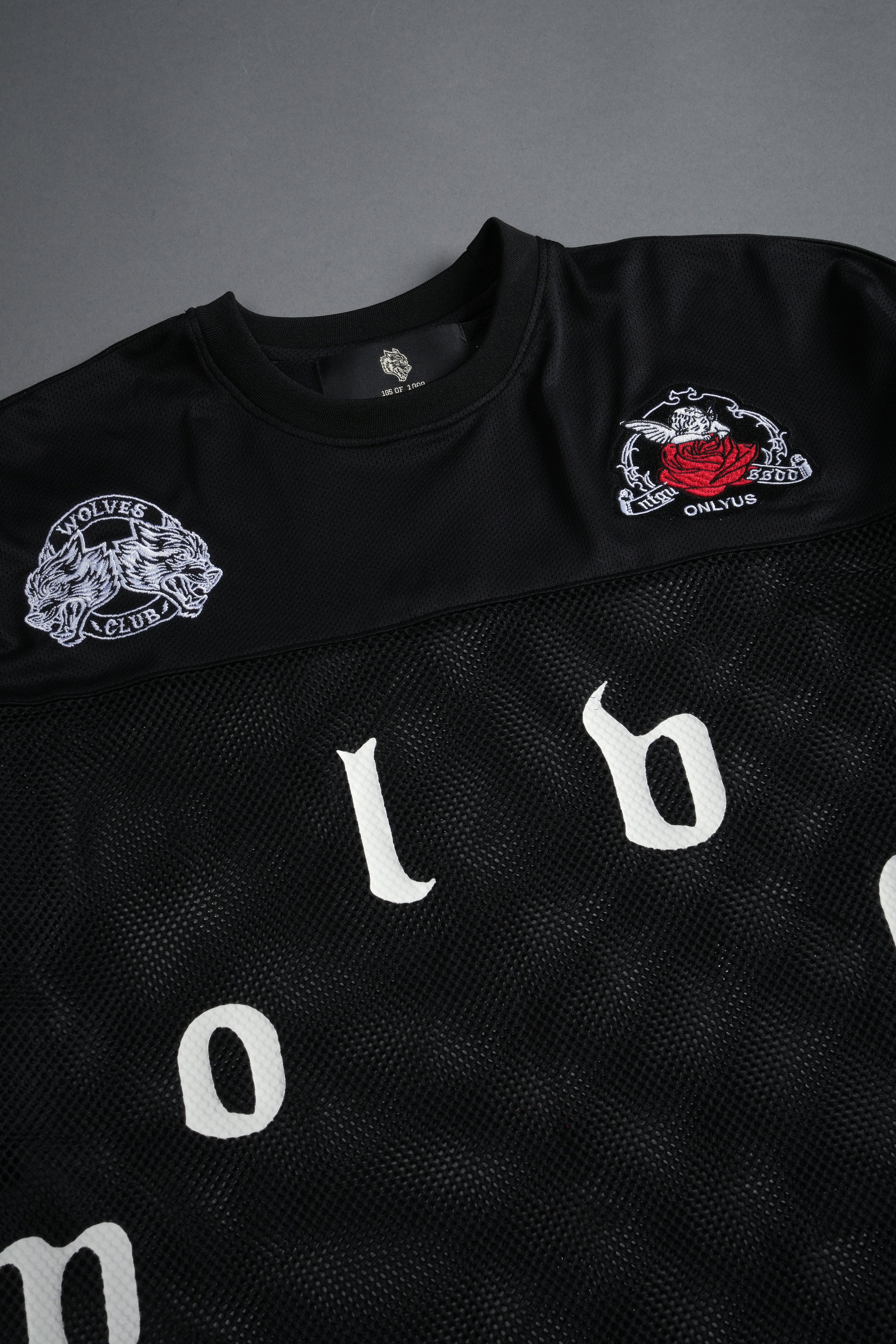 Wolves Pyramid Bobby B Jersey in Black