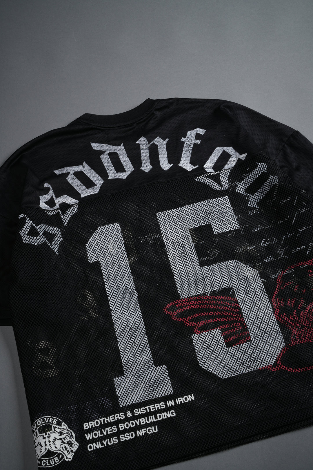 Wolves Pyramid Bobby B Jersey in Black