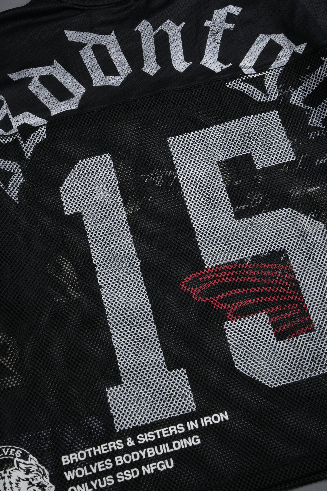 Wolves Pyramid Bobby B Jersey in Black