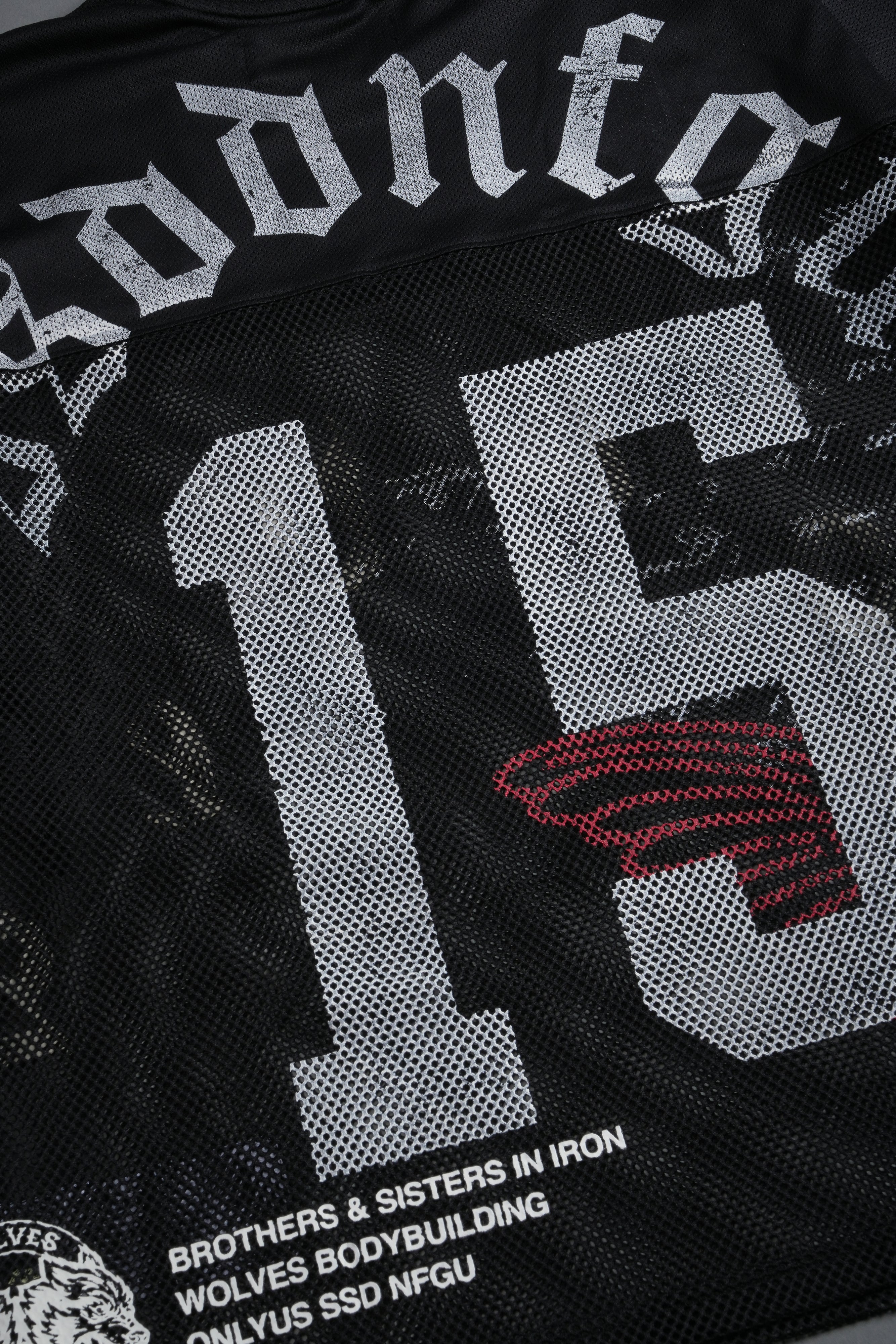 Wolves Pyramid Bobby B Jersey in Black