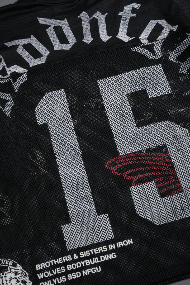 Wolves Pyramid Bobby B Jersey in Black