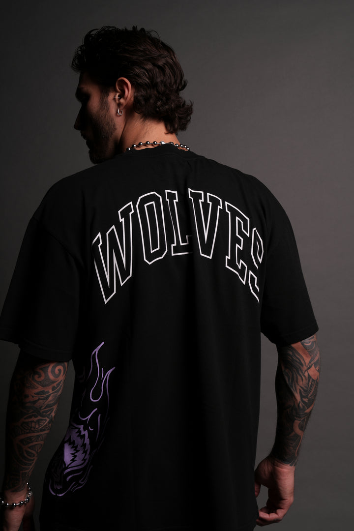 From The Shadows "Premium" Oversized Tee in Black