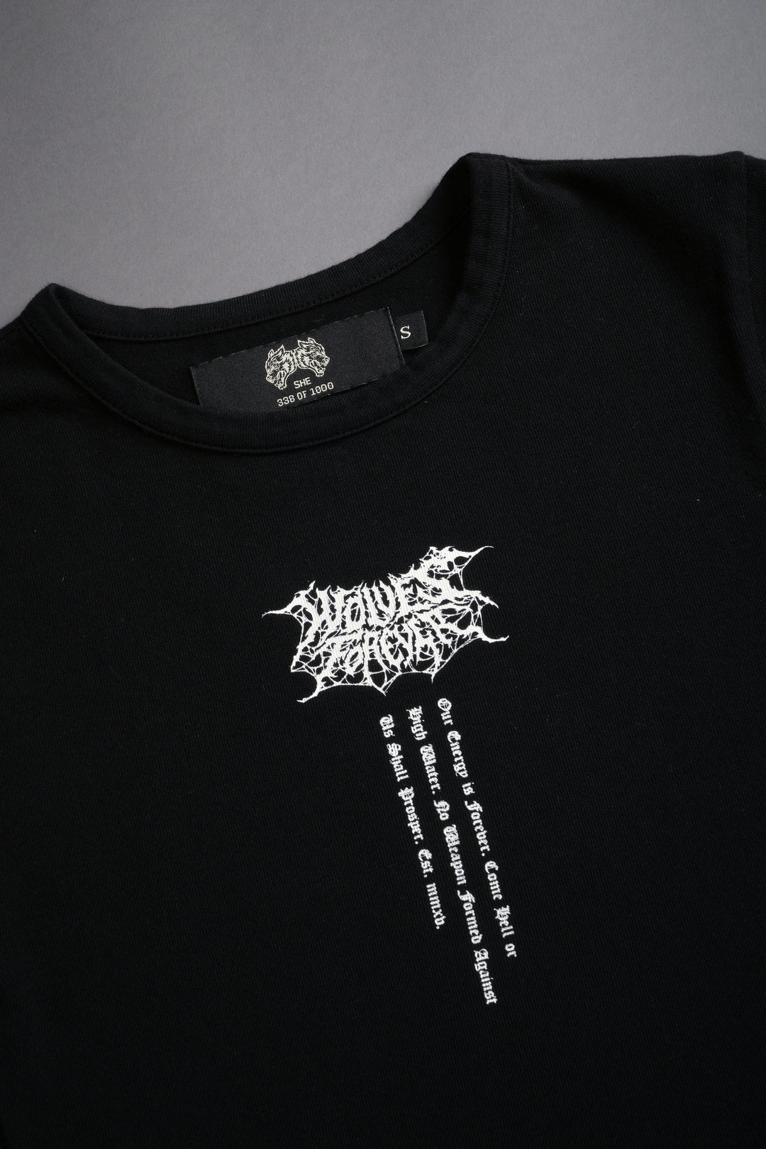 Darc Web "Baby" Tee in Black