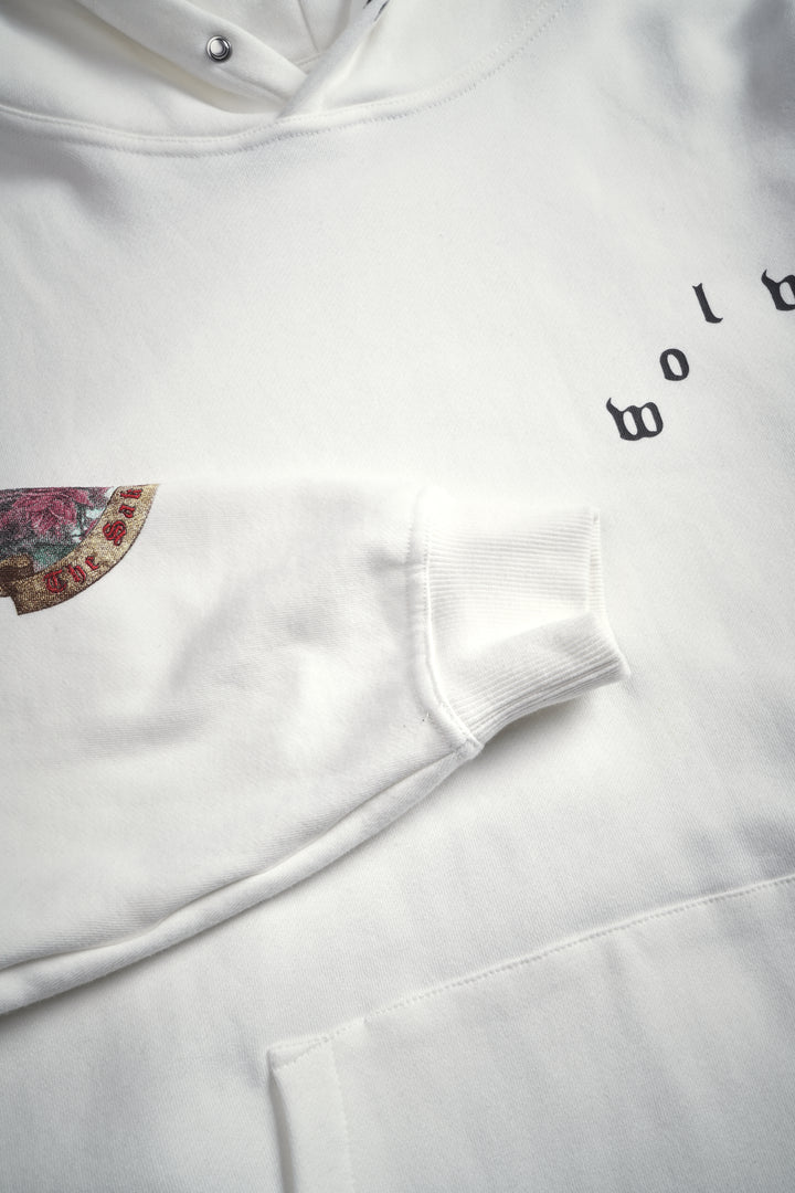 Holy Vow "Pierce" Hoodie in Cream