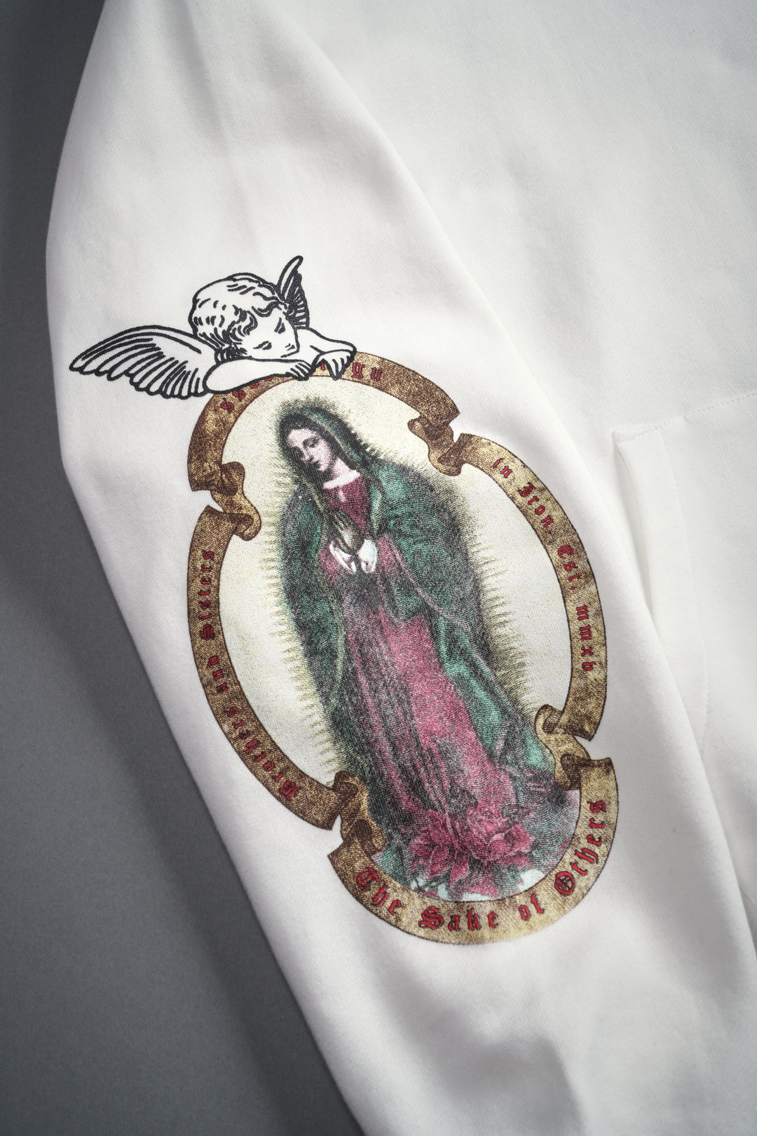 Holy Vow "Pierce" Hoodie in Cream