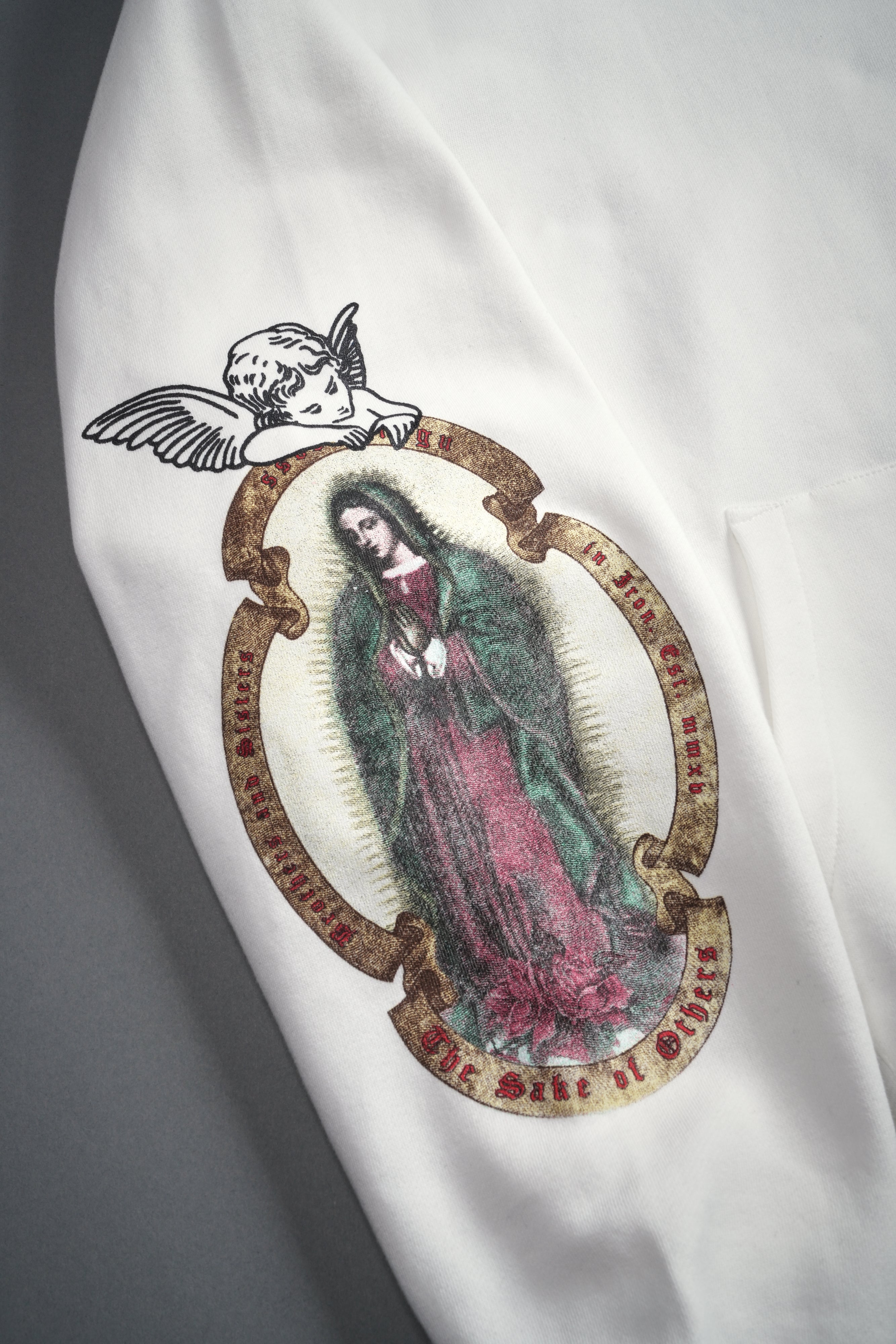 Holy Vow "Pierce" Hoodie in Cream