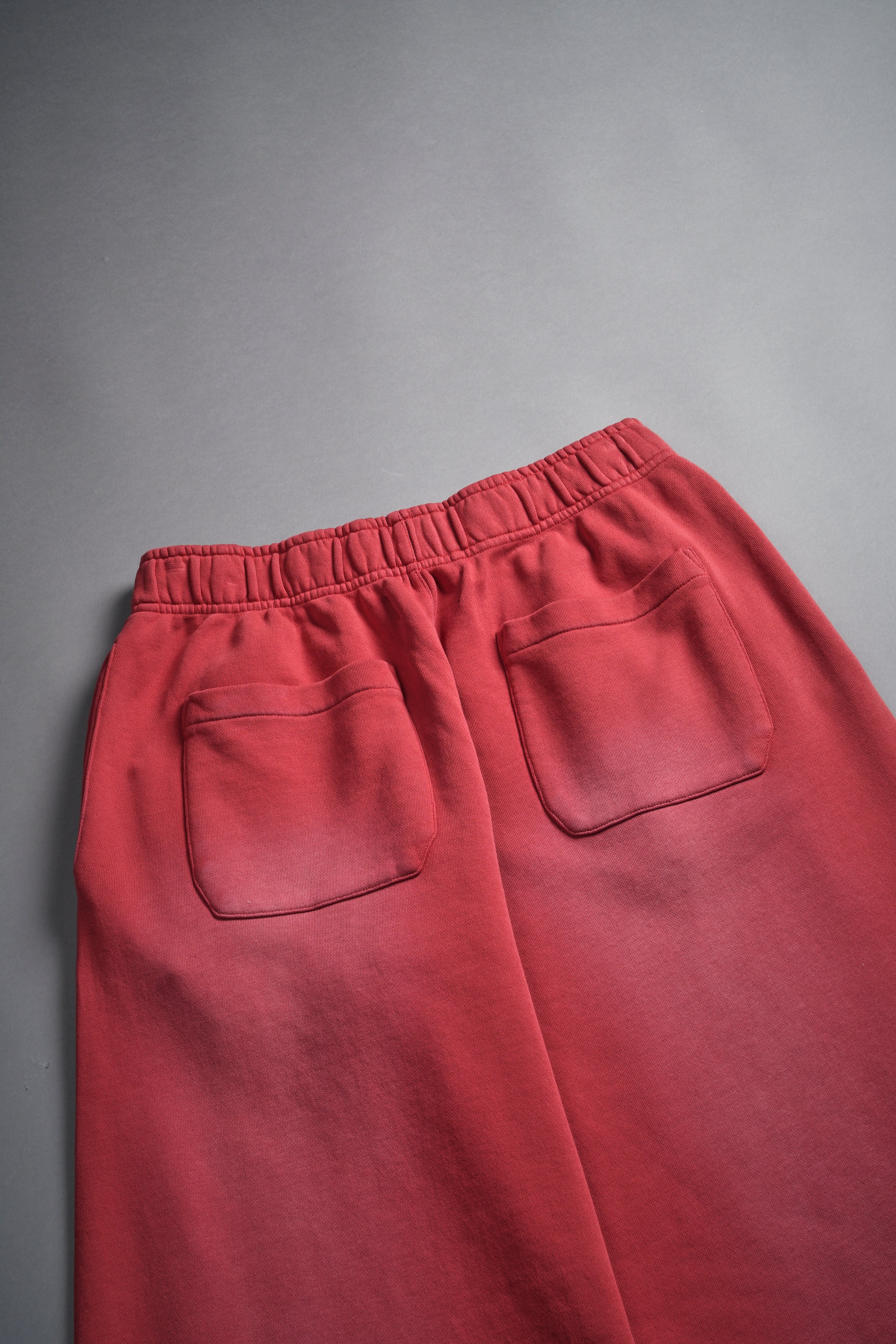 Her Darcness Durst Sweats V2 in Roman Red Tonal Sun Fade