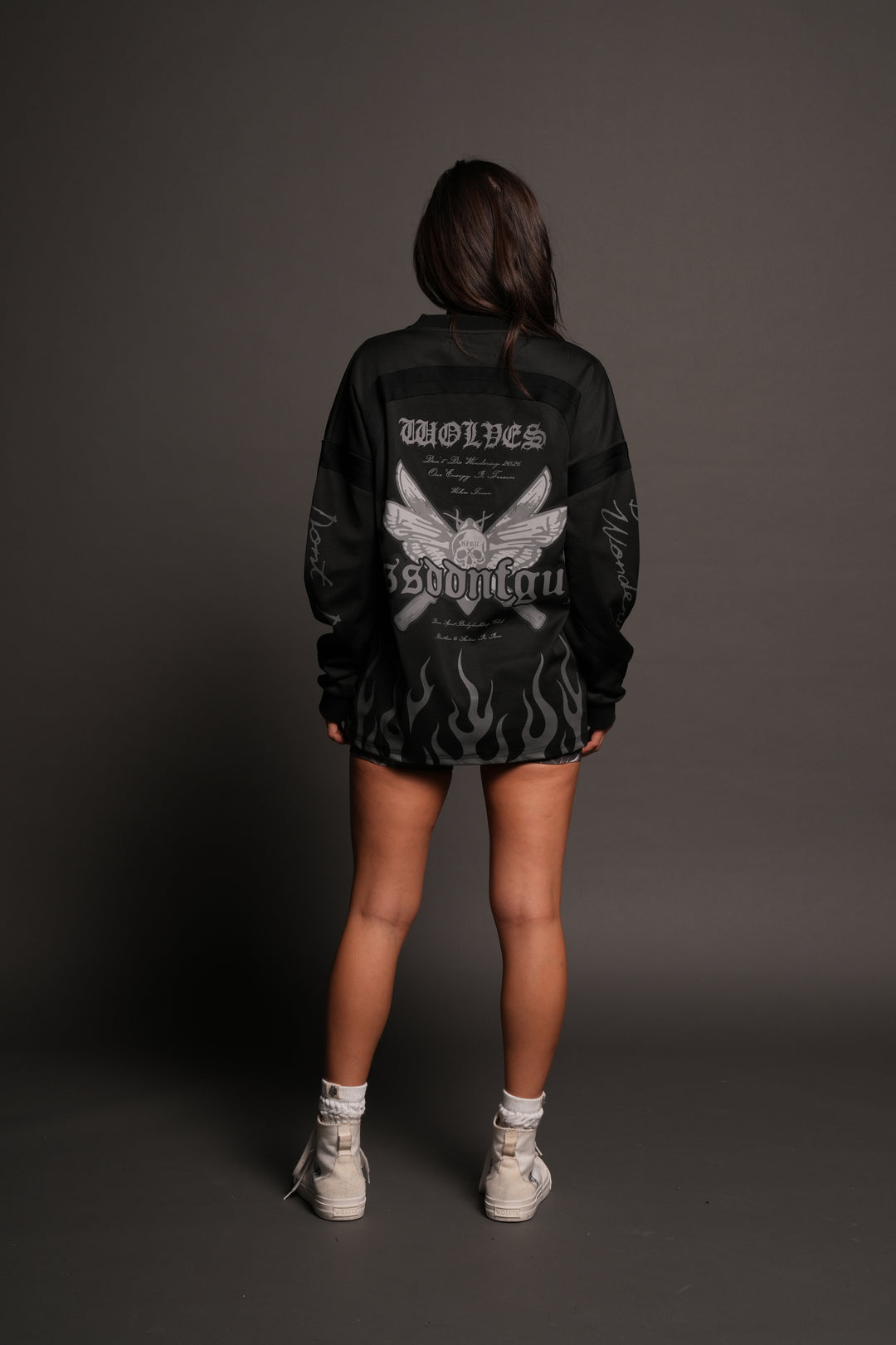 Mori Frvr Bailey Motocross Jersey In Black/Black
