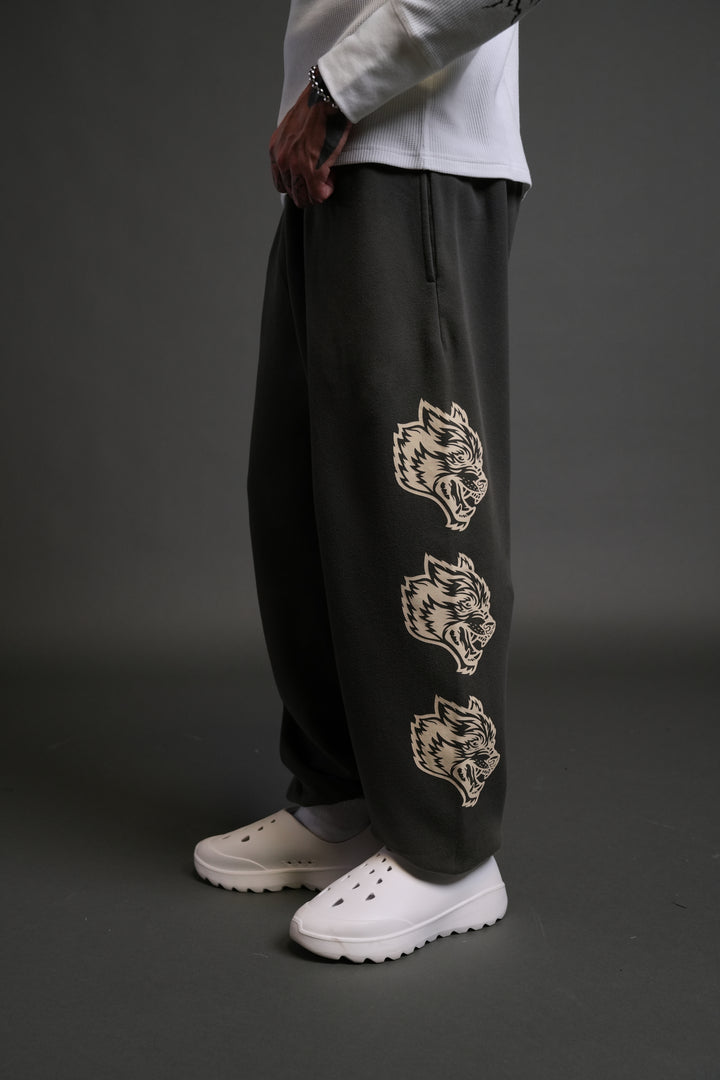 Heart Cherub Lightweight Lounger Sweat Pants in Wolf Gray Halo Wash