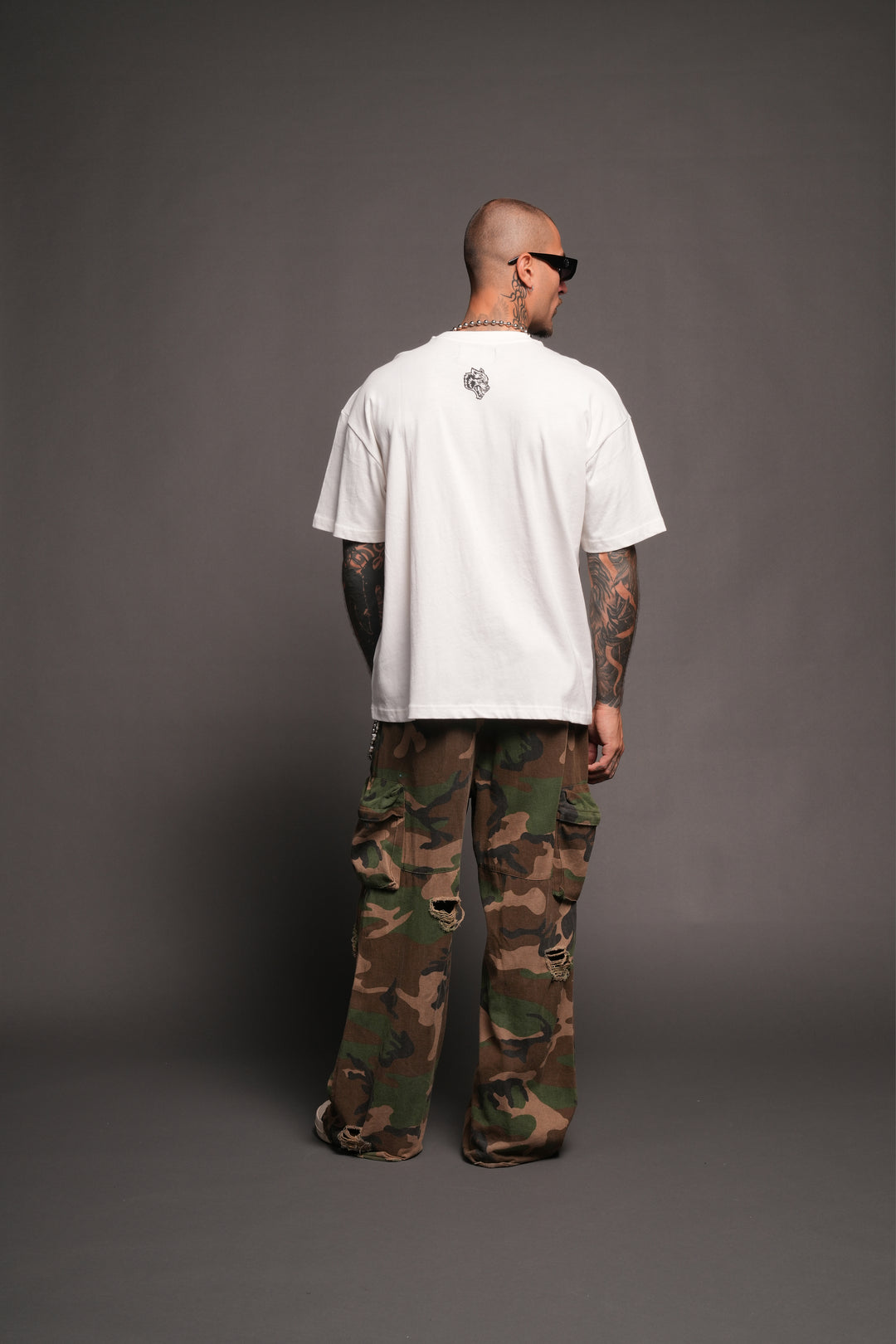 Cherub Flame Premium Tee In Cream