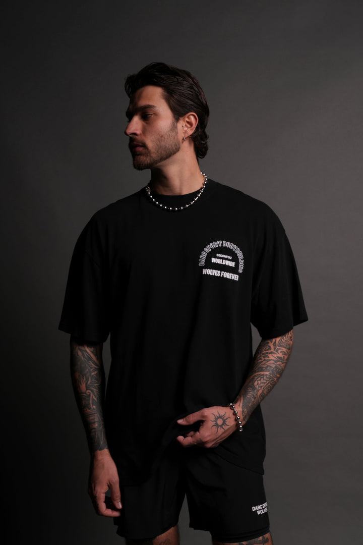 The One You Feed V2 "Premium" Oversized Unisex Tee in Black