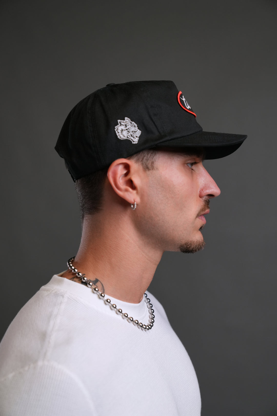 Darc Sport MMXV Vintage 5 Panel Hat in Black