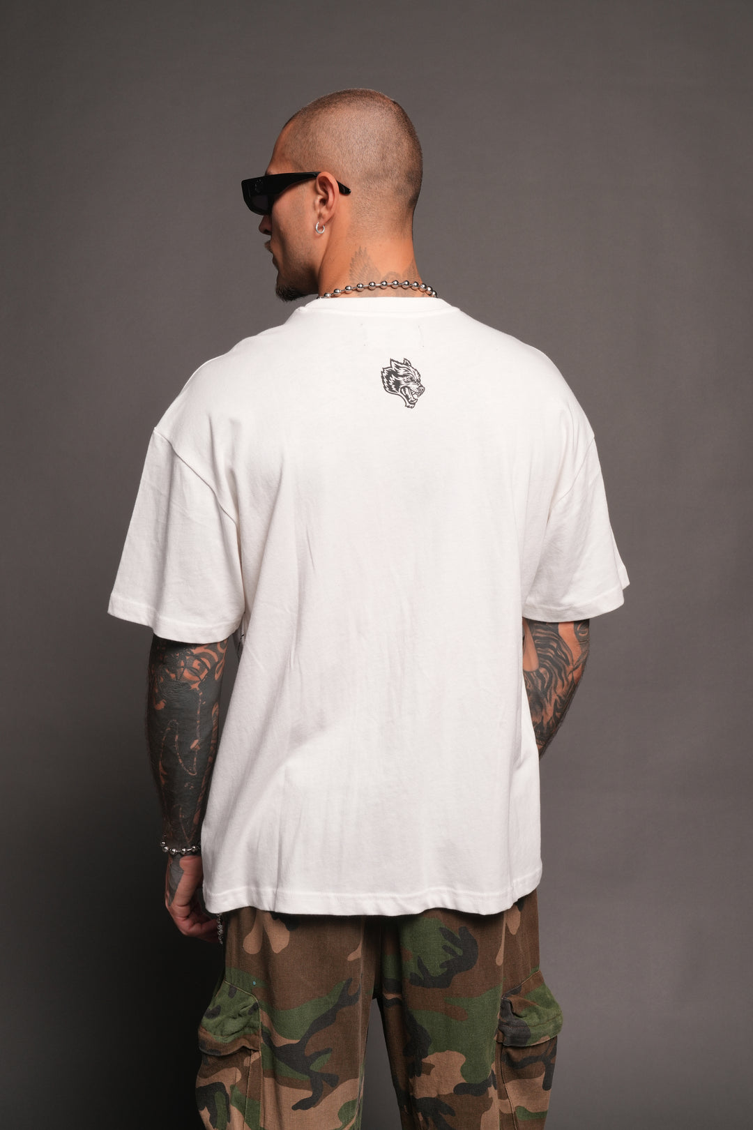 Cherub Flame Premium Tee In Cream